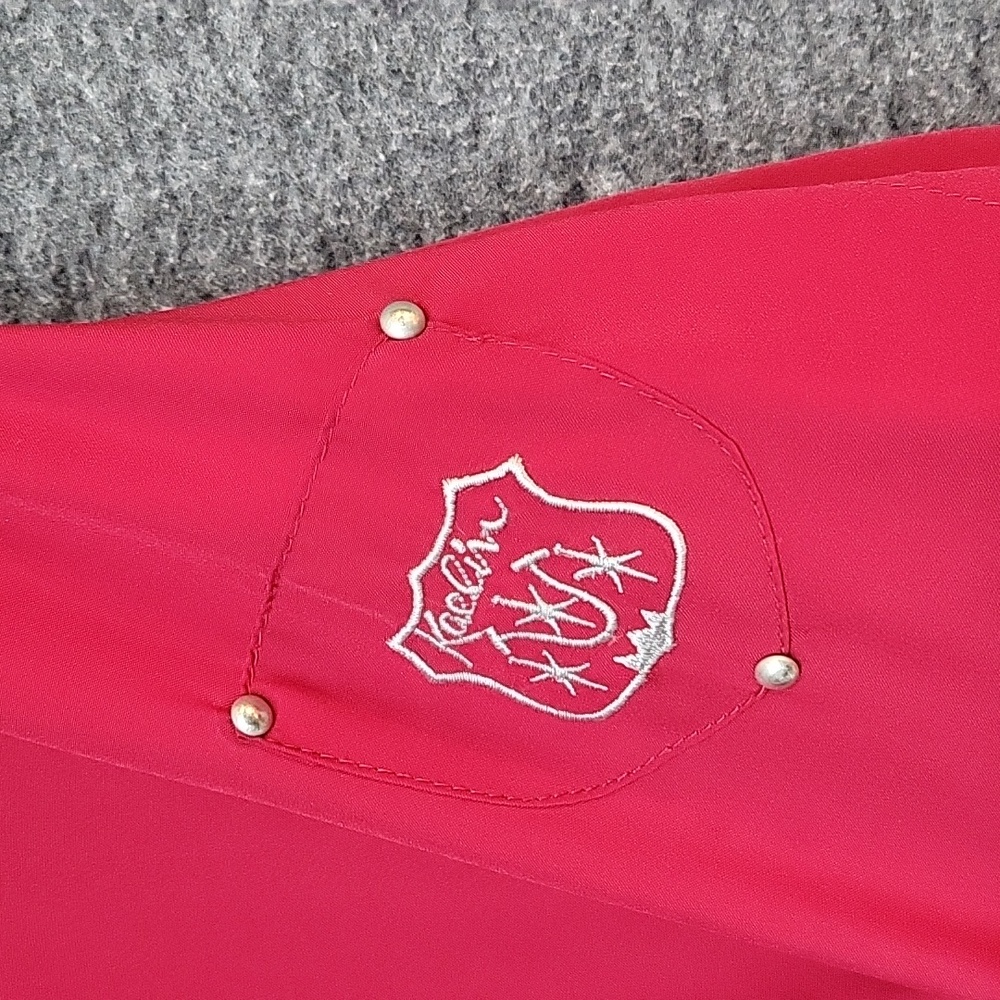 Vintage Kaelin Brick Red Athletic Jogging Suit Jacket & Pants Women's Size MP - Picture 5 of 17